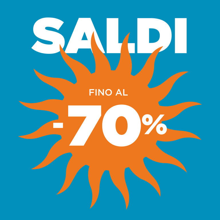 SALDI FINO AL 70%